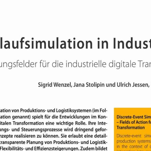 Discrete-Event Simulation in Industry 4.0