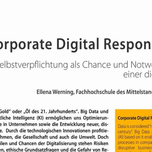 Corporate Digital Responsibility