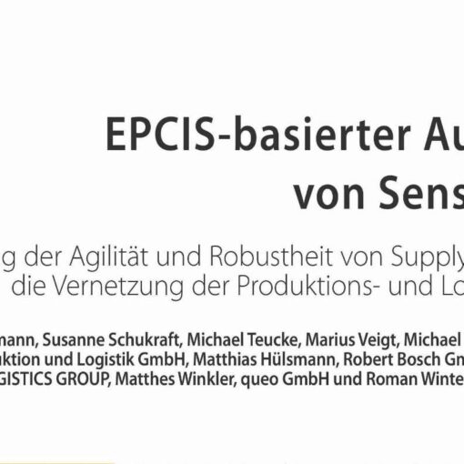 Exchanging Sensor Data Based on EPCIS