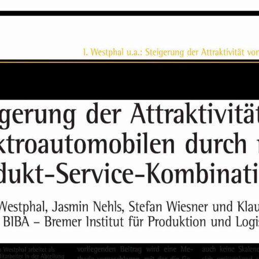 Neue Produkt-Service-Kombinationen