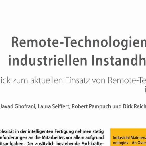 Remote-Technologien in der industriellen Instandhaltung