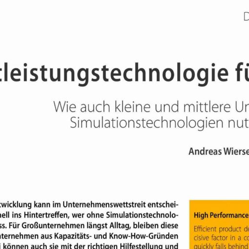 High Performance Technology for SMEs