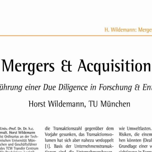 Mergers & Acquisitions