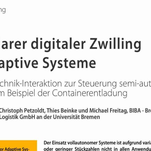 Modularer Digitaler Zwilling für adaptive Systeme