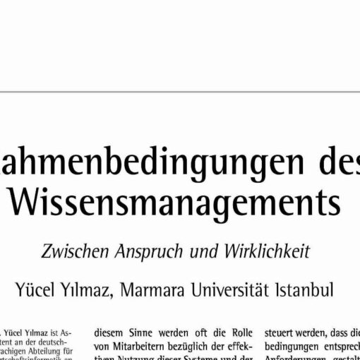 Prevailing Circumstances for Knowledge Management