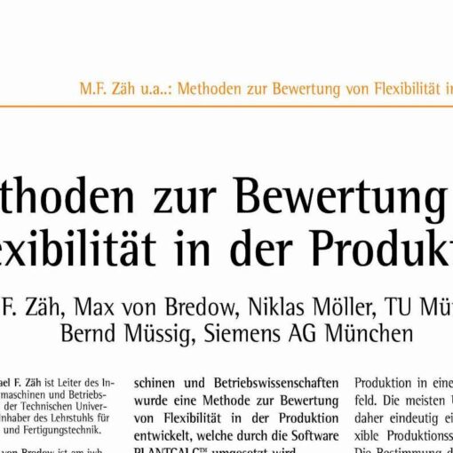 Methods for Flexibility Evaluation in Production