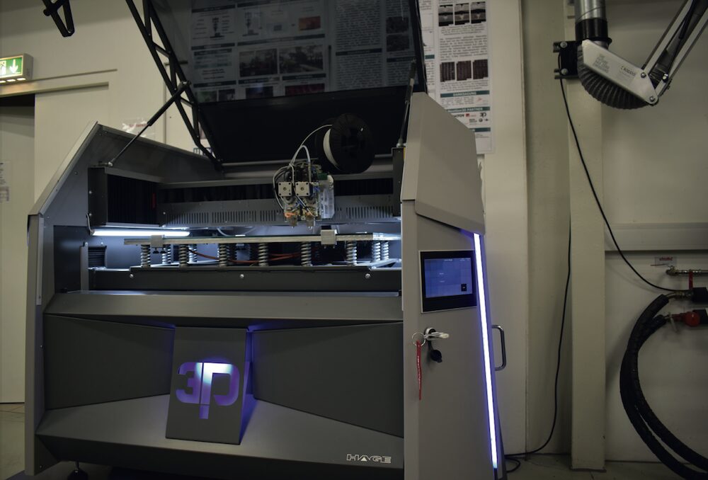 Anlage der Materialextrusion