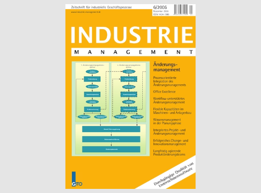 Industrie Management, Änderungsmanagement