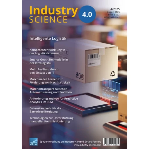 Industry 4.0 Science 4/2025 Print-Ausgabe (Deutsch)