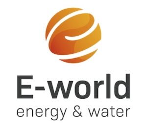 E-world logo