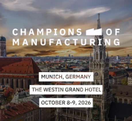 Champions of Manufacturing Europe | Oct 8–9, 2026 | Munich