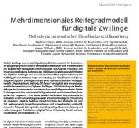 Mehrdimensionales Reifegradmodell für Digitale Zwillinge