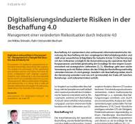 Digitalisierungsinduzierte Risiken in der Beschaffung 4.0
