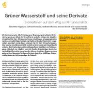 Grüner Wasserstoff und seine Derivate