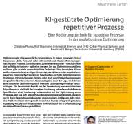 KI-gestützte Optimierung repetitiver Prozesse