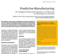 Predictive Manufacturing