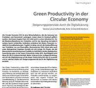 Green Productivity in der Circular Economy