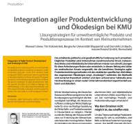 Integration of Agile Product Development and Ecodesign at SME