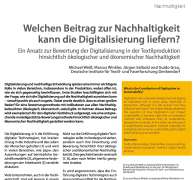 Wie kann Digitalisierung Nachhaltigkeit unterstützen?