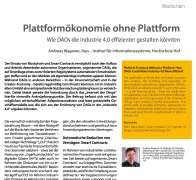 Plattformökonomie ohne Plattform