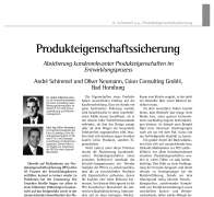 Produkteigenschaftssicherung