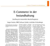 E-Commerce in der Instandhaltung