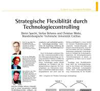 Strategische Flexiblität durch Technologiecontrolling