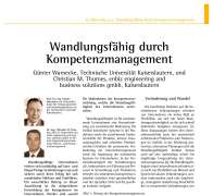 Wandlungsfähig durch Kompetenzmanagement