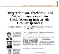 Integration von Workflow- und Wissensmanagement