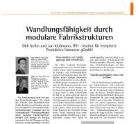 Wandlungsfähigkeit durch modulare Fabrikstrukturen