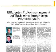 Efficient Project Management Based on an Integrated Product Model