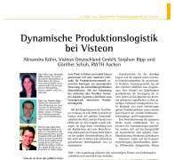 Dynamische Produktionslogistik bei Visteon