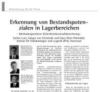 Erkennung von Bestandspotenzialen in Lagerbereichen