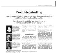 Produktcontrolling