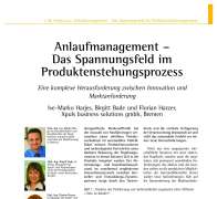 Anlaufmanagement – Das Spannungsfeld im Produktenstehungsprozess