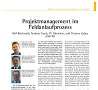 Requirements of the Process Management in the Product Launc
