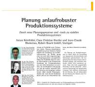 Planning of Production Systems Insensitive to Ramp-up Impacts