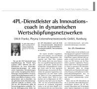 4PL-Dienstleister als Innovationscoach in dynamischen Wertschöpfungsnetzwerken