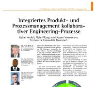 Integriertes Produkt- und Prozessmanagement kollaborativer Engineering-Prozesse