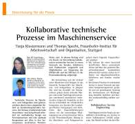 Collaborative Technical Services within the Manufacturing Industry
