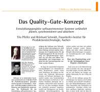 Das Quality-Gate-Konzept