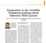 Co-operation in Product Development by using Federated PDM Systems