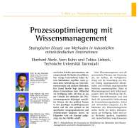 Prozessoptimierung mit Wissensmanagement