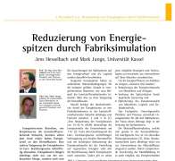 Reduzierung von Energiespitzen durch Fabriksimulation