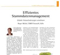 Effizientes Stammdatenmanagement