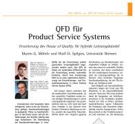 QFD für Product Service Systems