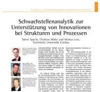 Innovationen bei Strukturen und Prozessen