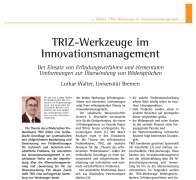 TRIZ-Werkzeuge im Innovationsmanagement