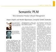 Semantic PLM Next Generation Product Lifecycle Management
