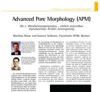 Advanced Pore Morphology (APM)